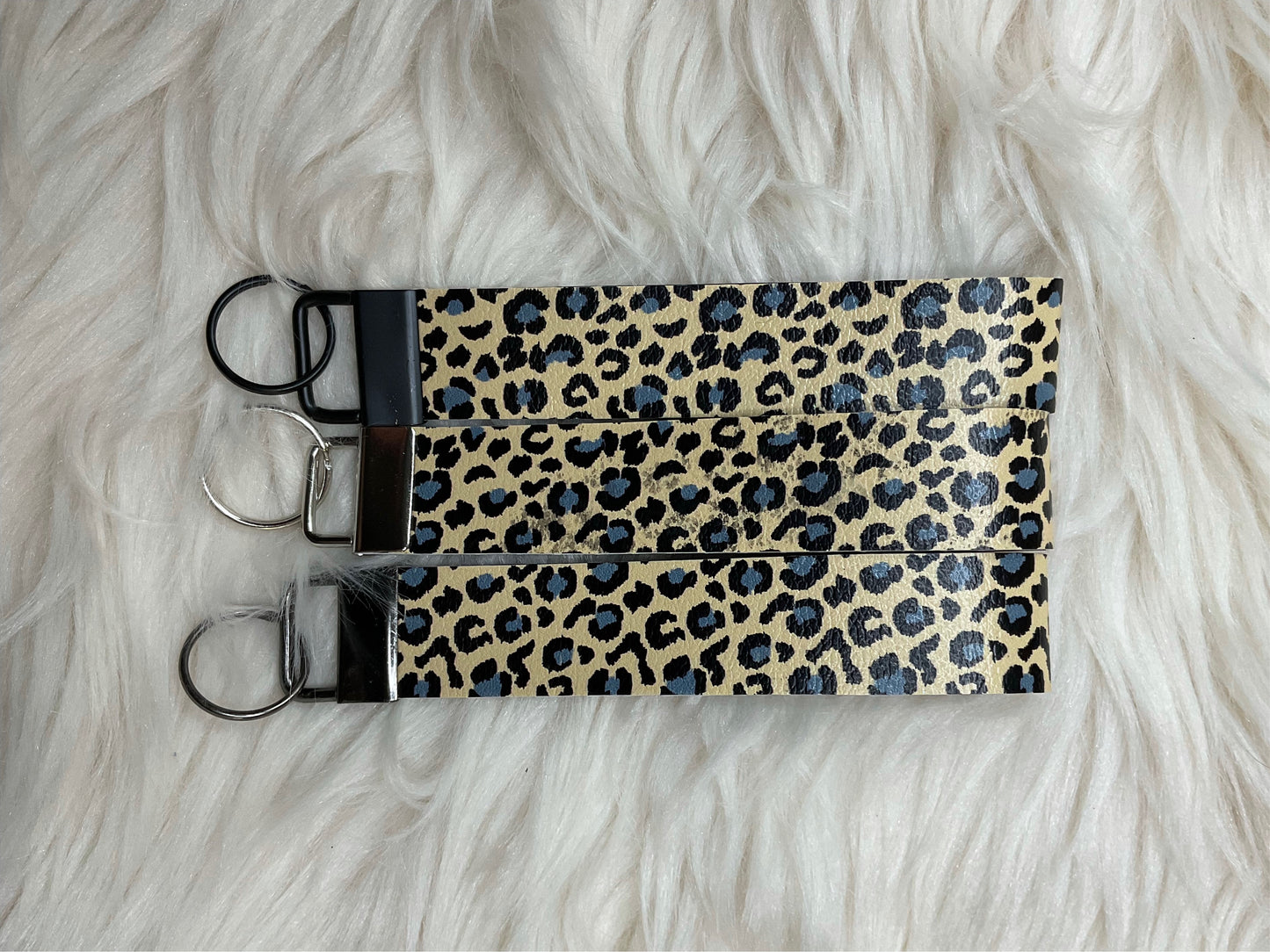 Leopard Keychain wristlet