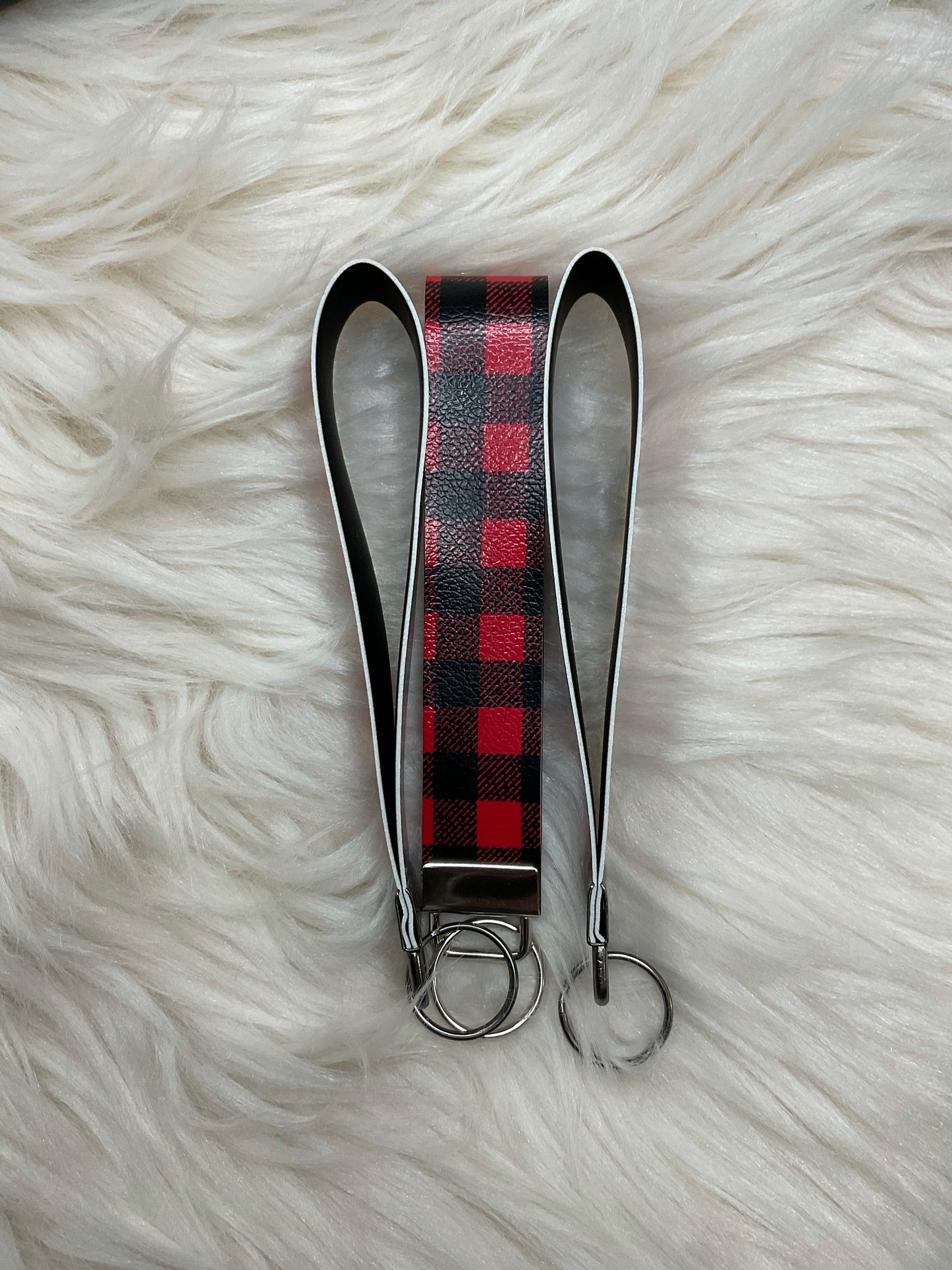 BuffaloPlaid keychainwristlet