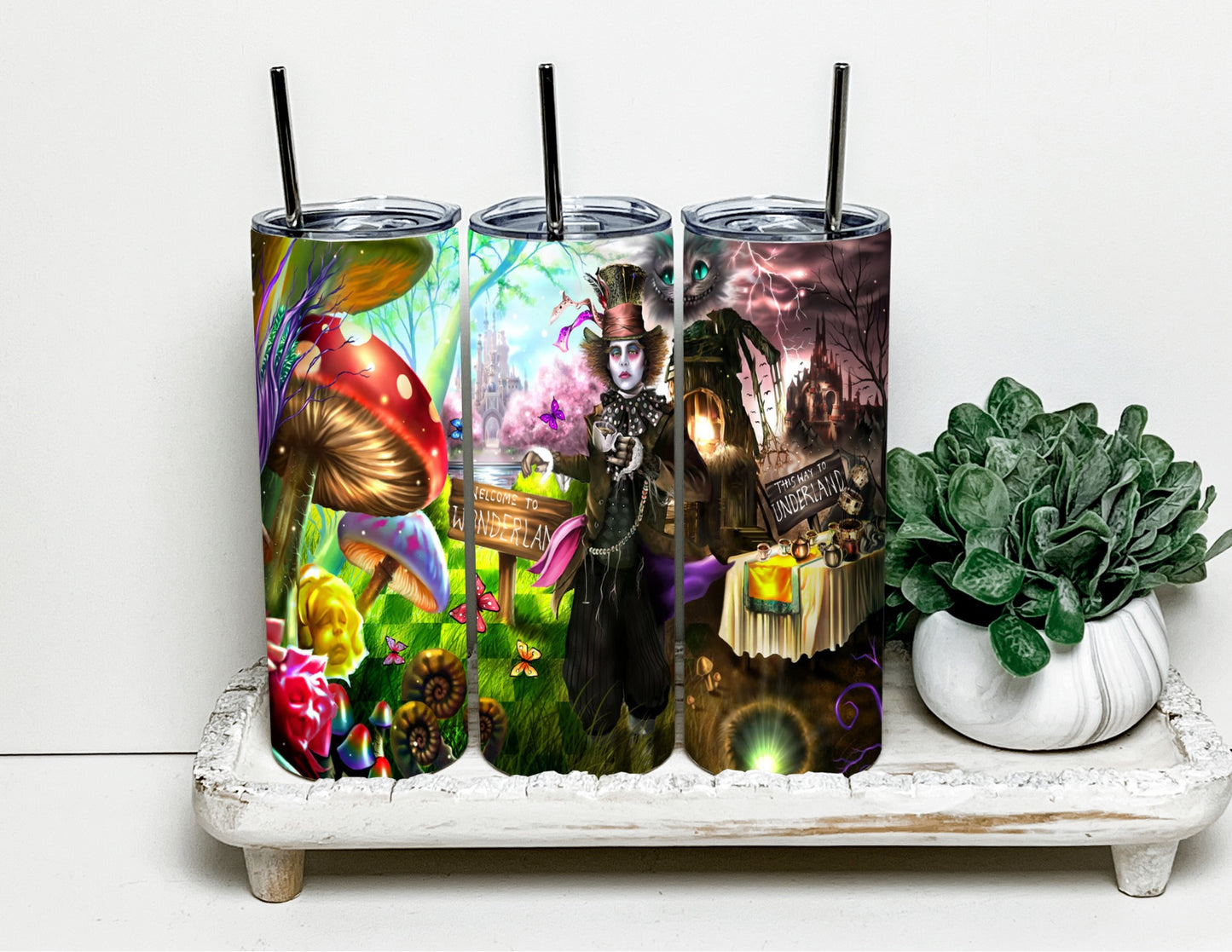 Alice tumbler