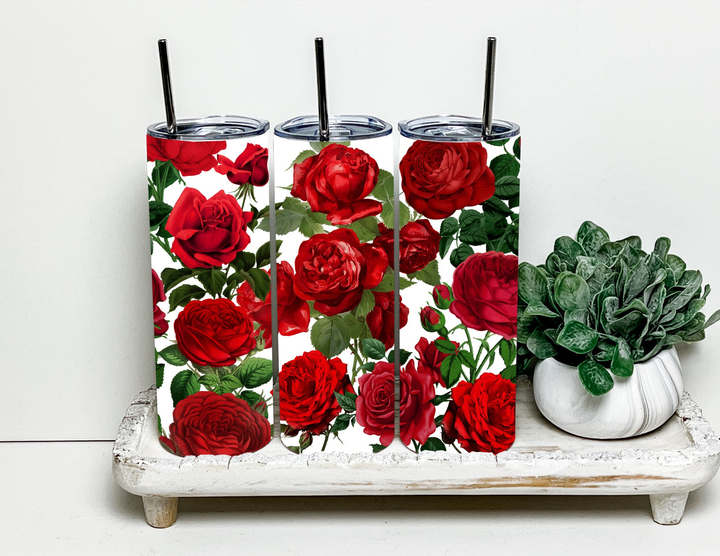 Rose tumbler