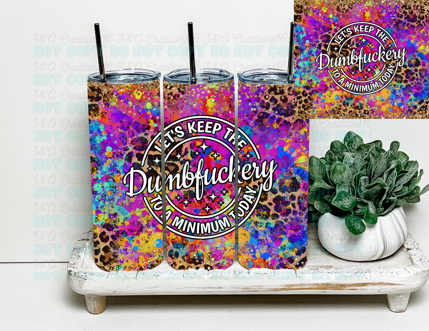 Keep it at a minimum