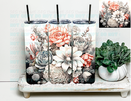 Dark floral