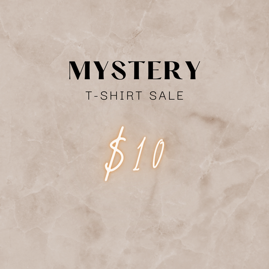 Mystery tshirt sale