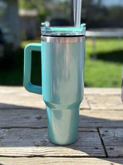 40oz shimmer tumbler