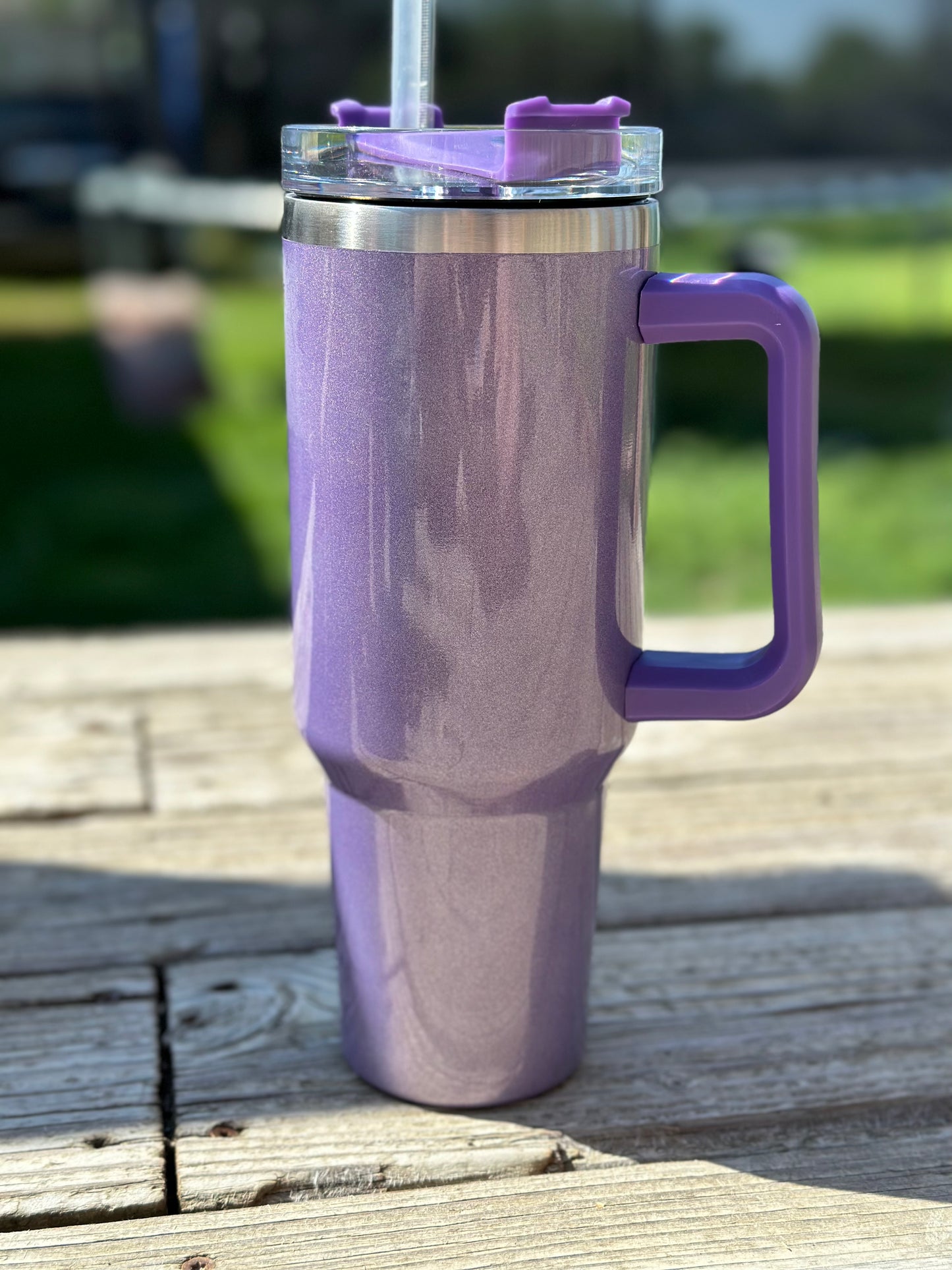 40oz shimmer tumbler