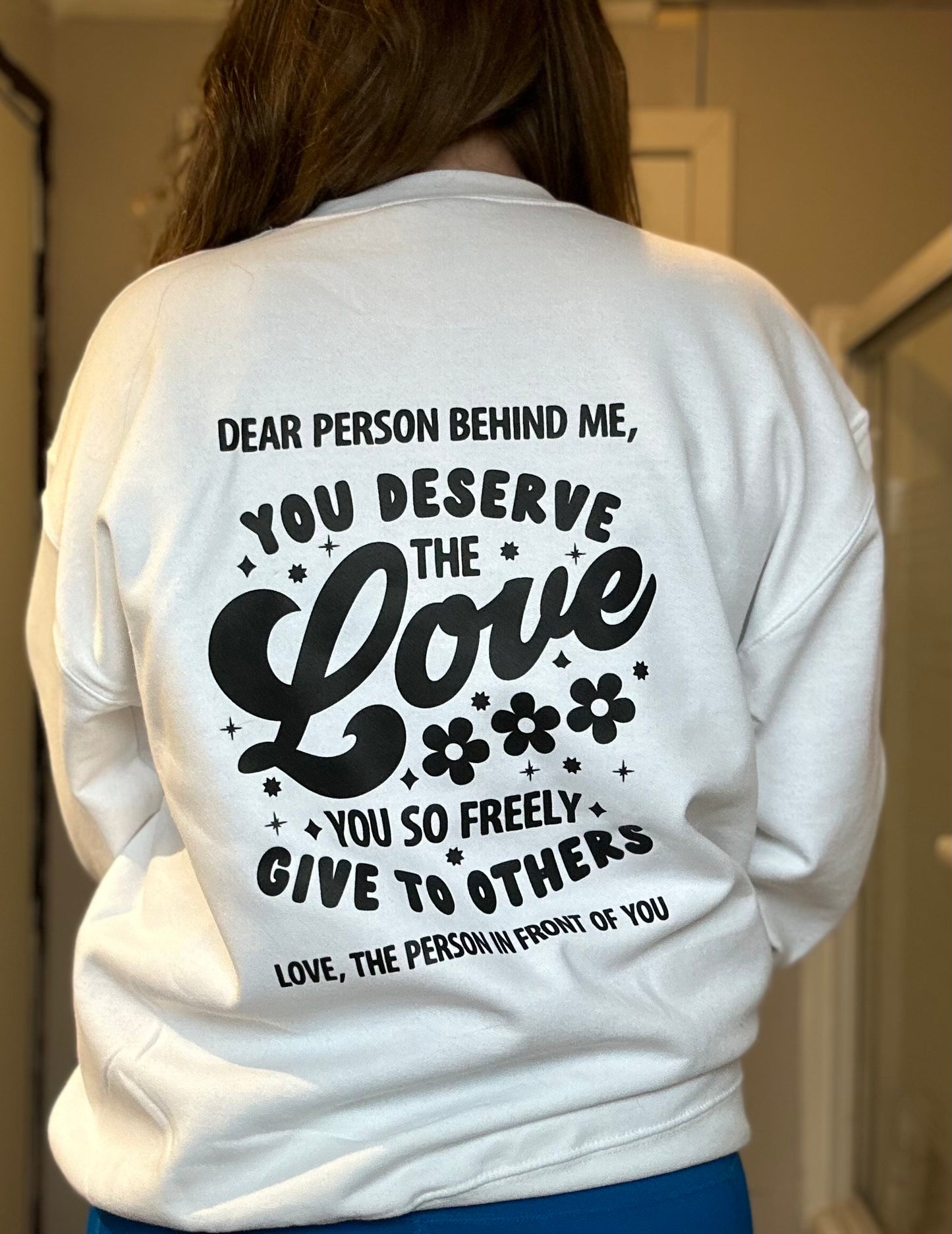 Love yourself crewneck