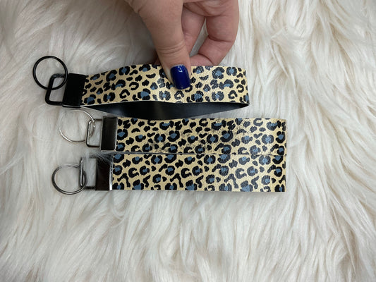 Leopard Keychain wristlet