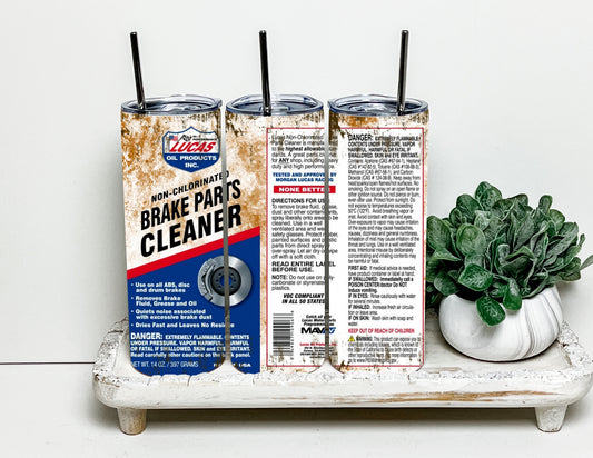 Break cleaner tumbler