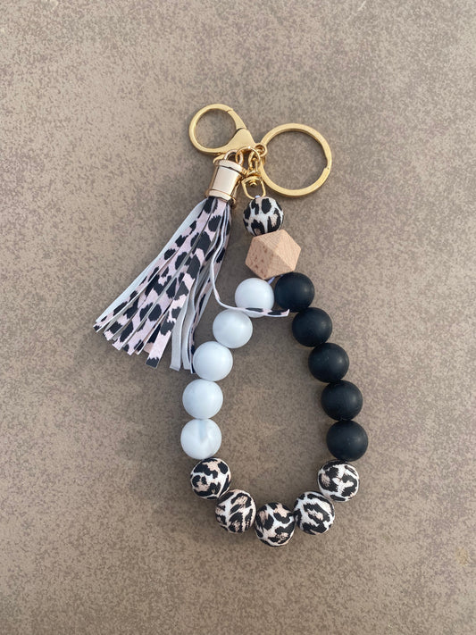 Leopard and black