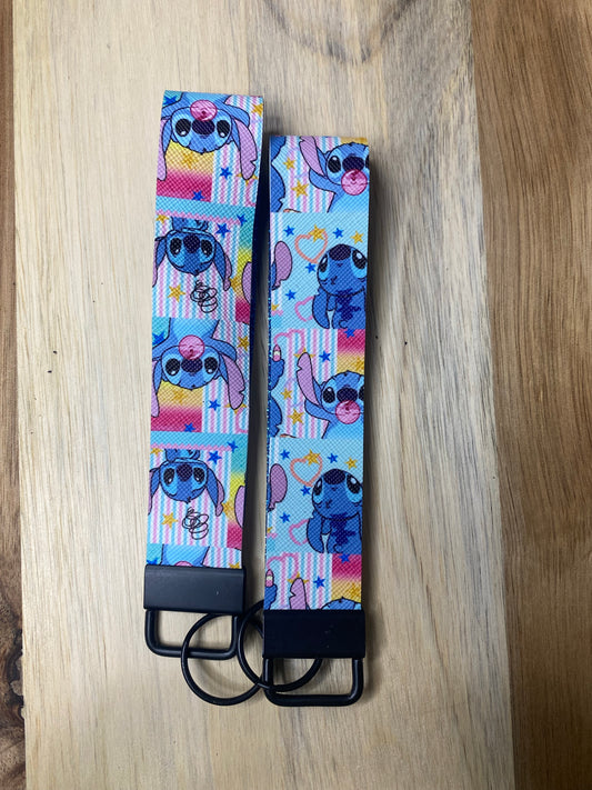Stitch keychain wristlet