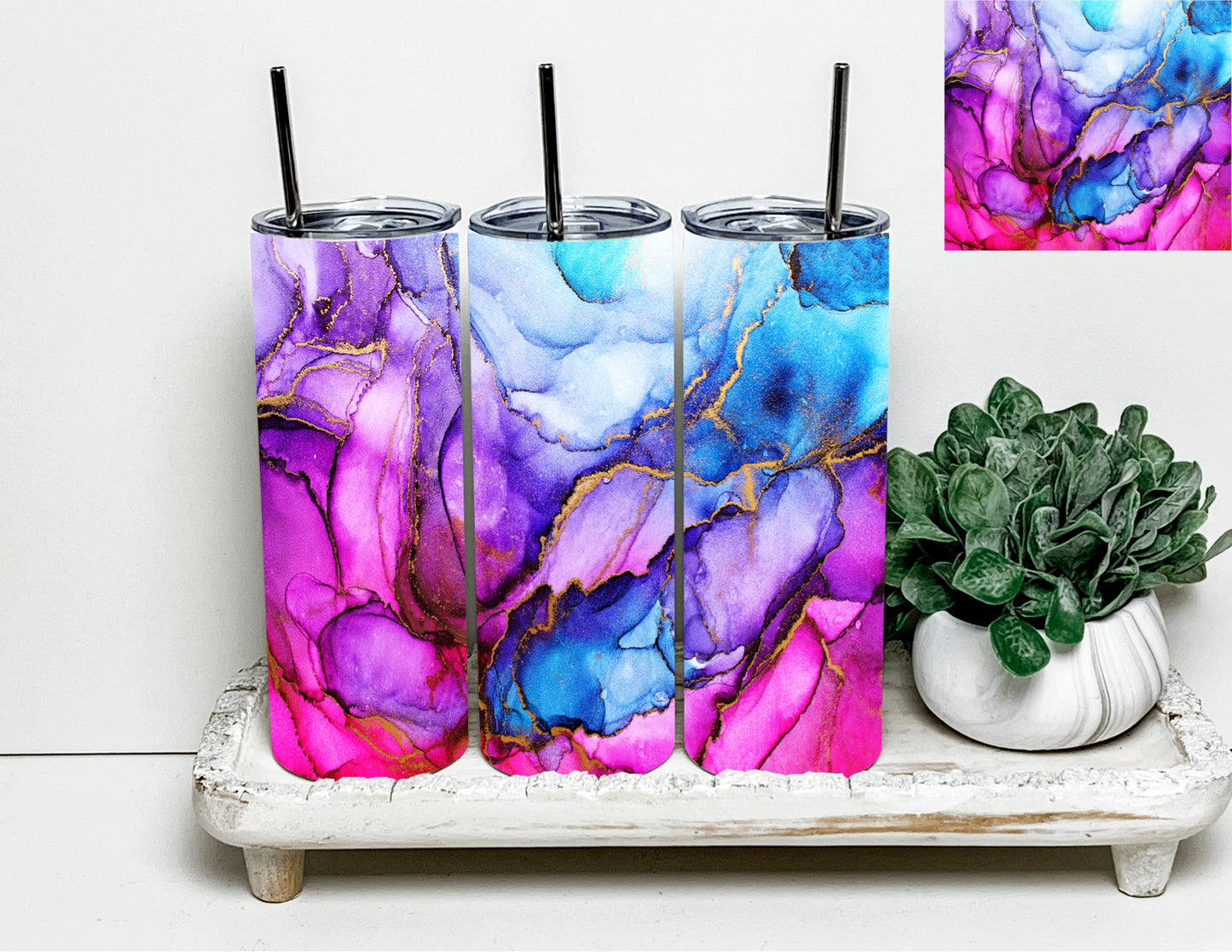 Marble tumbler